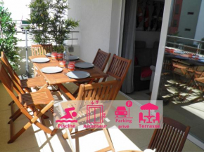 Appartement 2P avec piscine, proche plage et commerces, parking inclus - Sète - FR-1-338-5